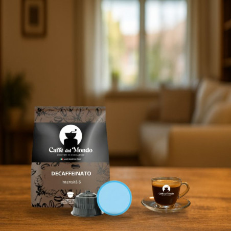 CAFFE' DAL MONDO SELEZIONE DECAFFEINATO COMPATIBILE DOLCE GUSTO