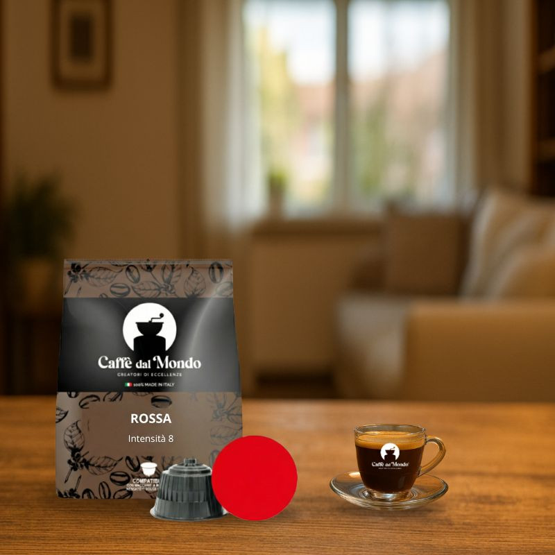 CAFFE' DAL MONDO SELEZIONE ROSSA CAPSULE COMPATIBILI DOLCEGUSTO