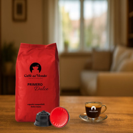 CAFFE'DALMONDO CAPSULE DOLCEGUSTO COMPATIBILI PROMO PRIMERO DULCE