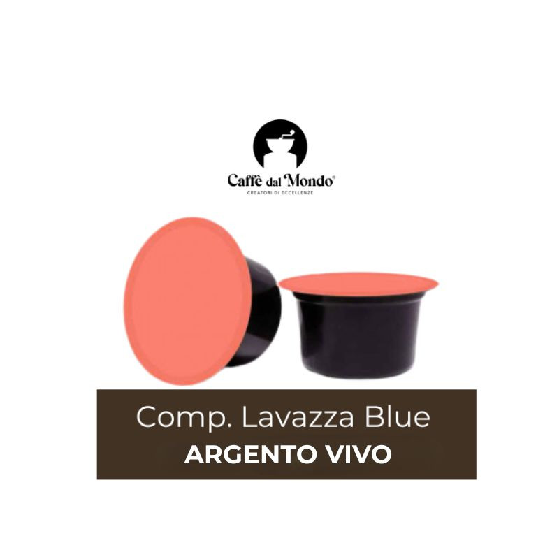 Capsule compatibili Lavazza Blue In black Selezione intenso Caffèdalmondo