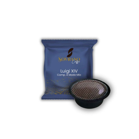 Caffè Sovrano Luigi XIV - 100 capsule compatibili Lavazza A Modo Mio