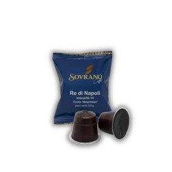 CAFFE' SOVRANO  RE' DI NAPOLI COMPATIBILE NESPRESSO INTENSITA' 14