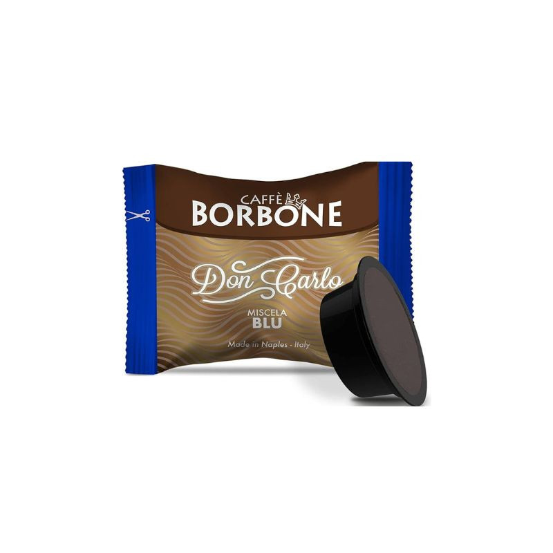 Caffè Borbone Miscela Blu - 50 capsule compatibili Lavazza A Modo Mio