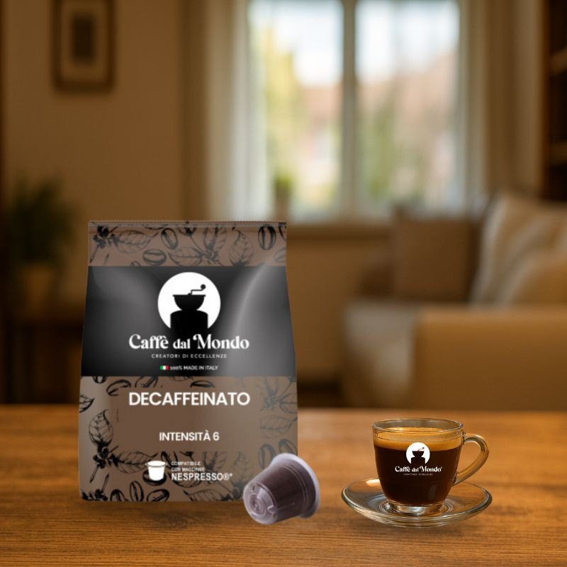 Capsule compatibili Nespresso Decaffeinato - 100 pz. | Caffè dal Mondo
