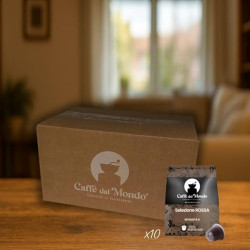 SELEZIONE ROSSA  CAFFE'DALMONDO CAPSULE COMPATIBILI NESPRESSO