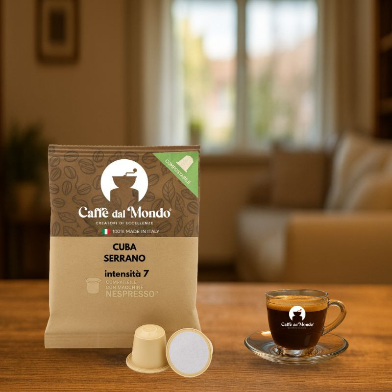 Caffè Serrano Monorigine Cuba in capsule compatibili Nespresso | Caffè dal Mondo