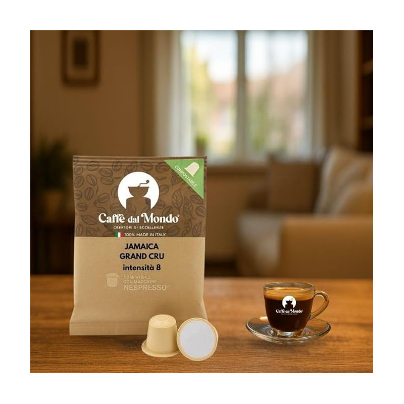 GRAND CRU SELEZIONE JAMAICA NESPRESSO capsule compatibili compostabili