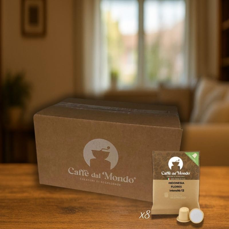 Nespresso Monorigine Indonesia Flores - 80 capsule compostabili compatibili