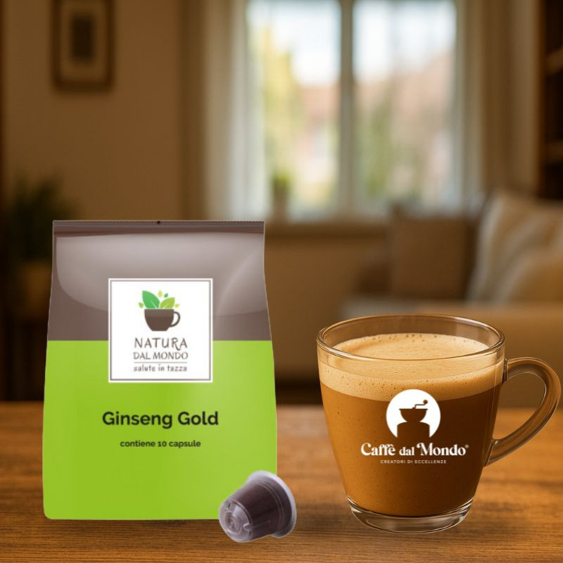 Ginseng in capsule compatibili Nespresso - 100 pz | Caffè dal Mondo