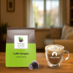 CAFFÈ  ALLA VANIGLIA SOLUBILE COMPATIBILE NESPRESSO