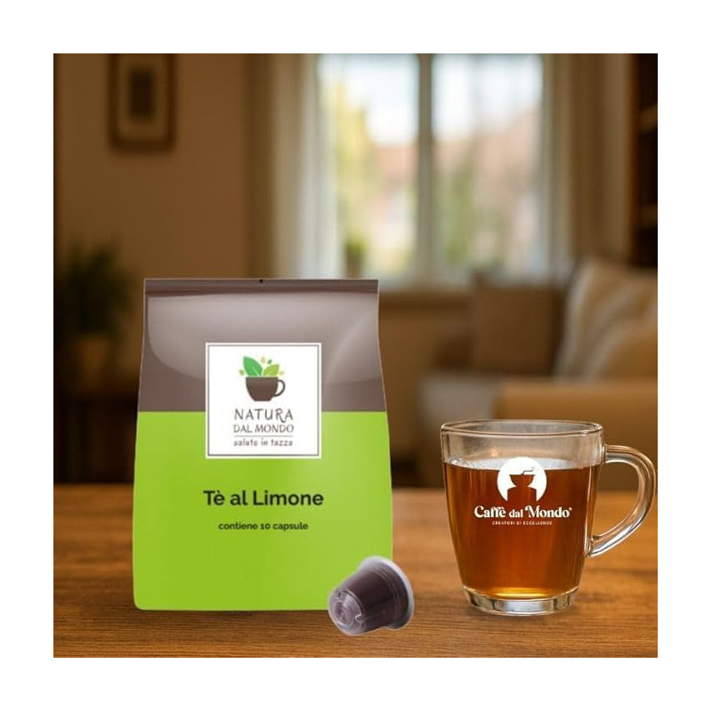 Capsule di Tè al limone compatibili Nespresso | Caffè dal Mondo