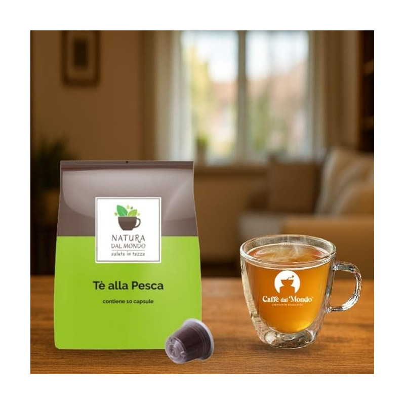 CAPSULE THE ALLA PESCA SOLUBILE  COMPATIBILI SISTEMA NESPRESSO