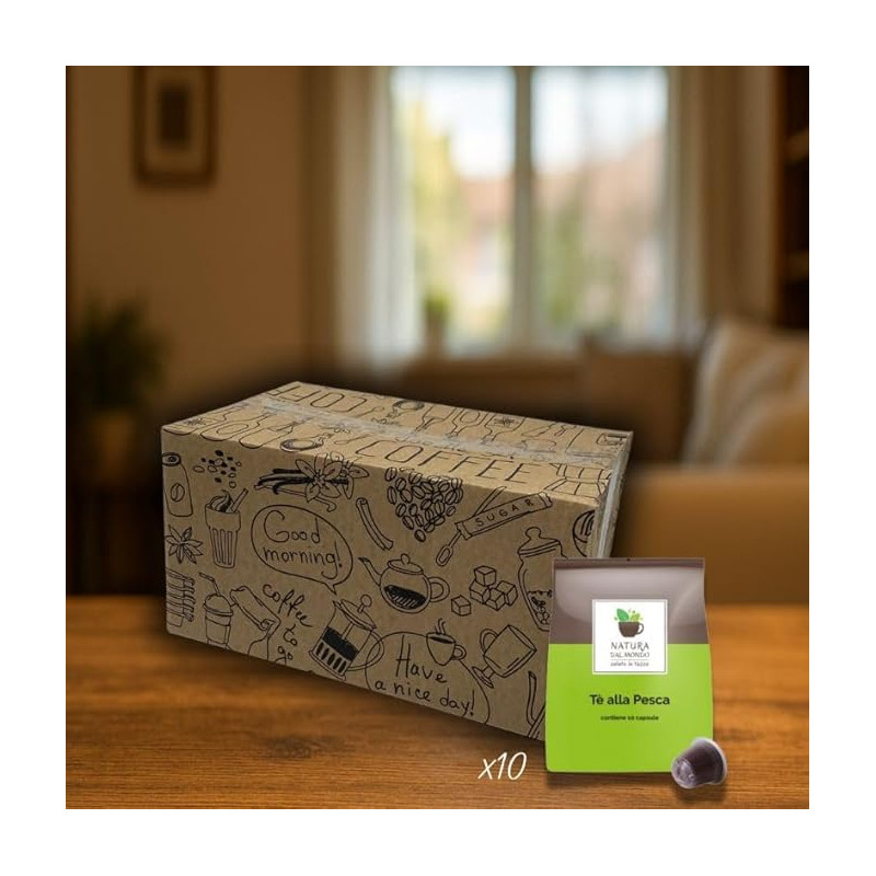 CAPSULE THE ALLA PESCA SOLUBILE  COMPATIBILI SISTEMA NESPRESSO