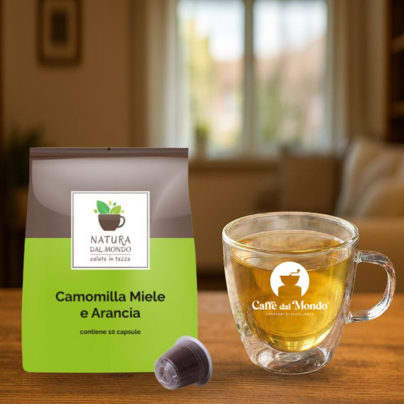 CAMOMILLA SOLUBILE  MIELE E ARANCIA NESPRESSO