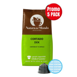 CAPSULE  COMPATIBILI DOLCEGUSTO CORTADO  DECAFFEINATO