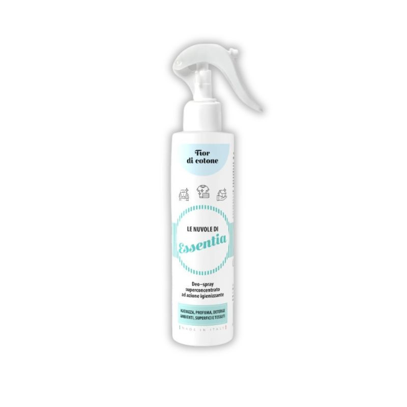 Spray Igienizzante 250ml - Fior di Cotone - Essentia