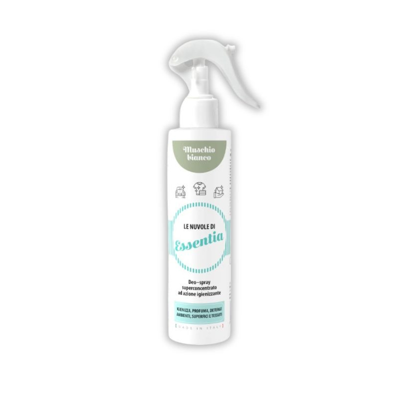 Spray Igienizzante 250ml - Muschio Bianco - Essentia