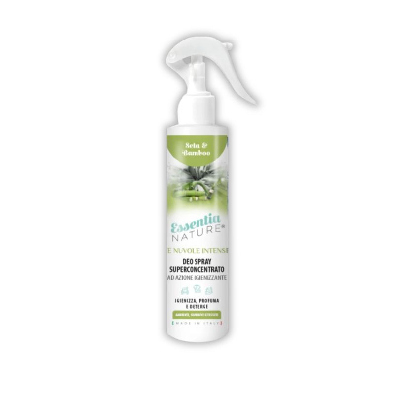 Spray Igienizzante 250ml - Seta e Bamboo - Essentia