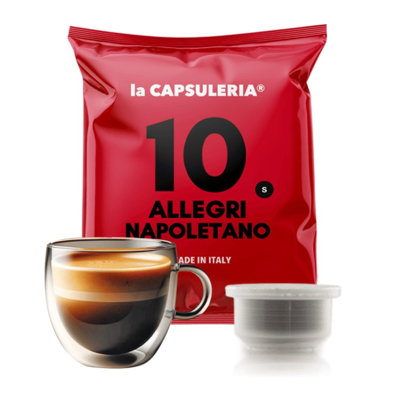 Selzione rossa  intensità 7  Caffèdamondo  sistema S   Neronobile