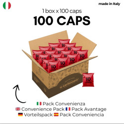 Selzione rossa  intensità 7  Caffèdamondo  sistema S   Neronobile