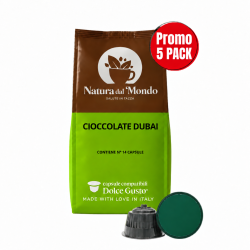 Dolce Gusto Cioccolate Dubai Promo 5 Sacchetti - 70 capsule compatibili