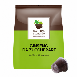 Nespresso Ginseng da Zuccherare - 100 capsule compatibili